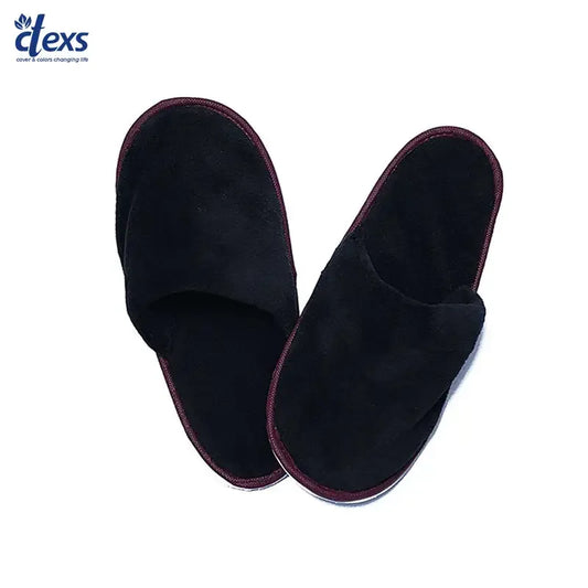 Fluffy Bedroom Slippers | Black