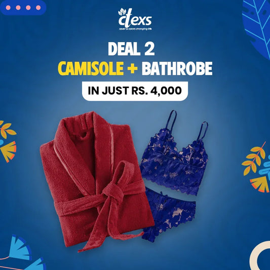 Deal 2 Camisole + Bathrobe