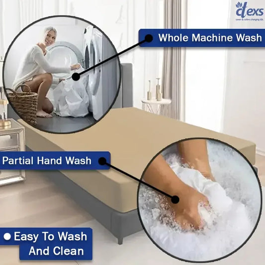 Waterproof Mattress Protector Covers - Camel - Ctexs