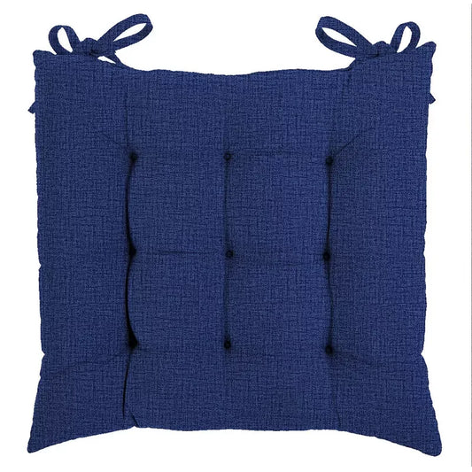 Premium Quality, Chair Cushion Pad - Navy Blue - Ctexs