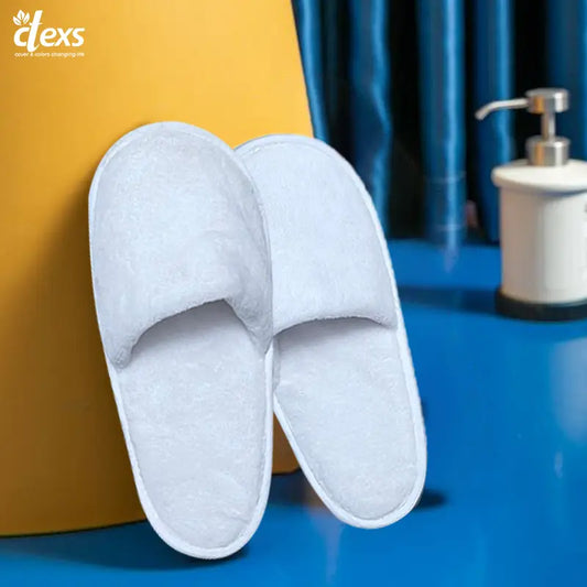 Fluffy Bedroom Slippers | White