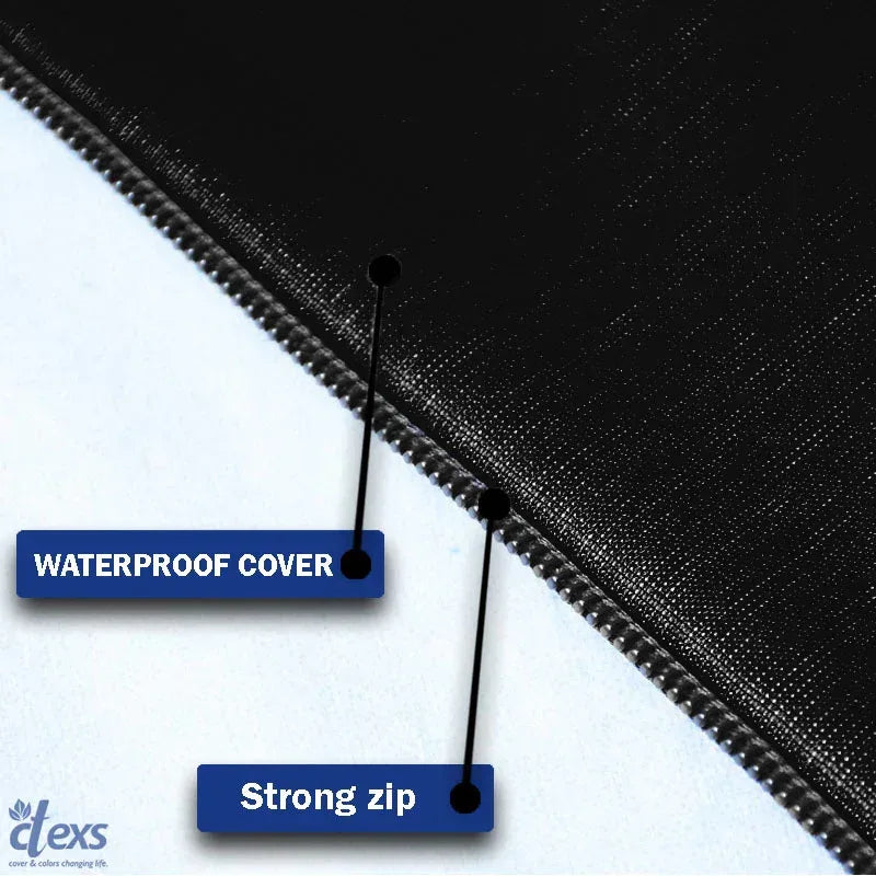 Waterproof Washing Machine Cover - Black - Ctexs