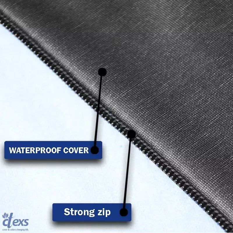 Waterproof Washing Machine Cover - Grey - Ctexs