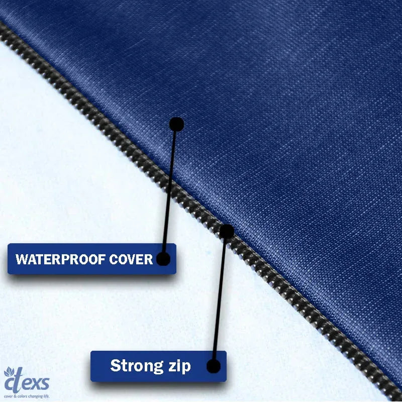 Waterproof Washing Machine Cover - Navy Blue - Ctexs