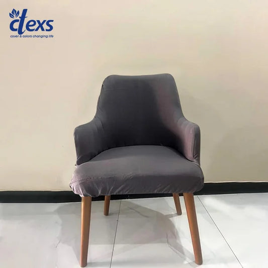 Turkish Arm Chair Covers - Dark Grey