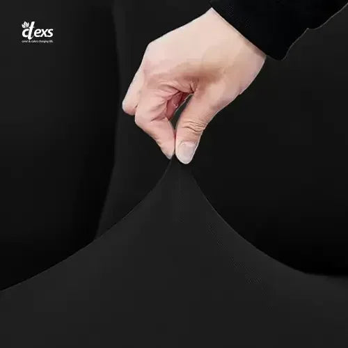 Lycra Jersey Fabric Sofa Cover - Black - Ctexs