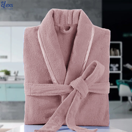 Fluffy Bathrobe - Baby Pink