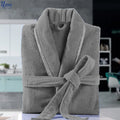 Fluffy Bathrobe - Gray