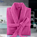 Fluffy Bathrobe - Dark Pink