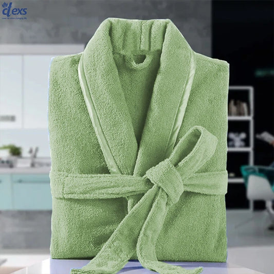 Fluffy Bathrobe - Mint