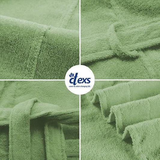 Fluffy Bathrobe - Mint
