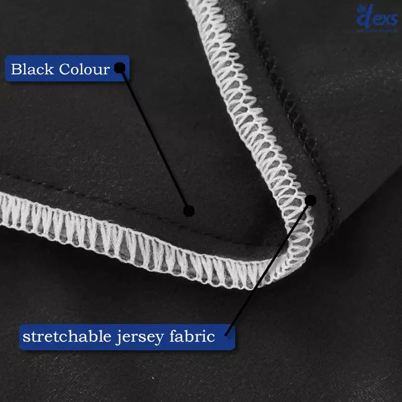 Jersey Sofa Cover - Black