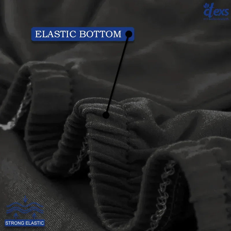 Jersey Sofa Cover - Black