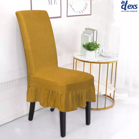 Decorative Frill Chair Cover Skin