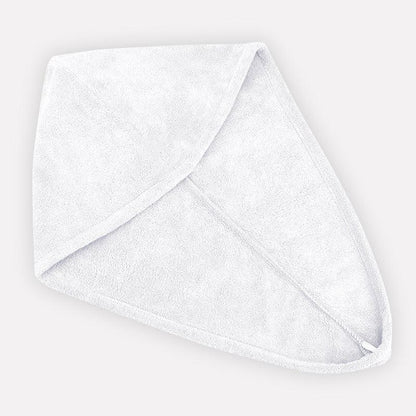 Hair Drying Turban Towel - TURBIE CAP - White