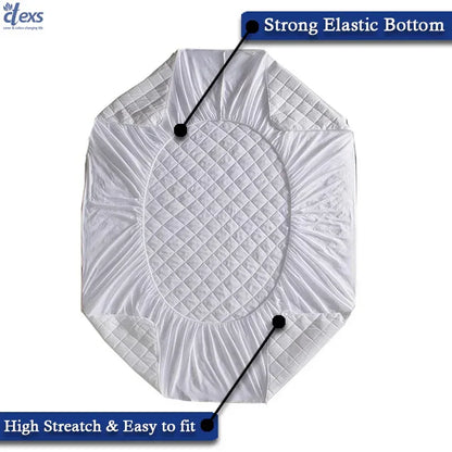 Waterproof Quilted Mattress Protector Cover - Ctexs