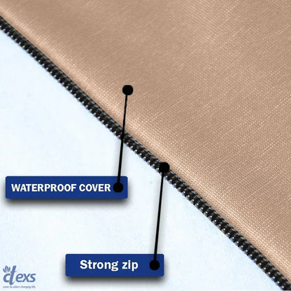 Waterproof Washing Machine Cover - Beigh - Ctexs