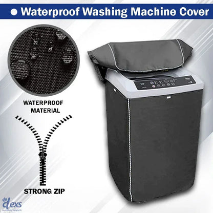 Waterproof Washing Machine Cover - Grey - Ctexs