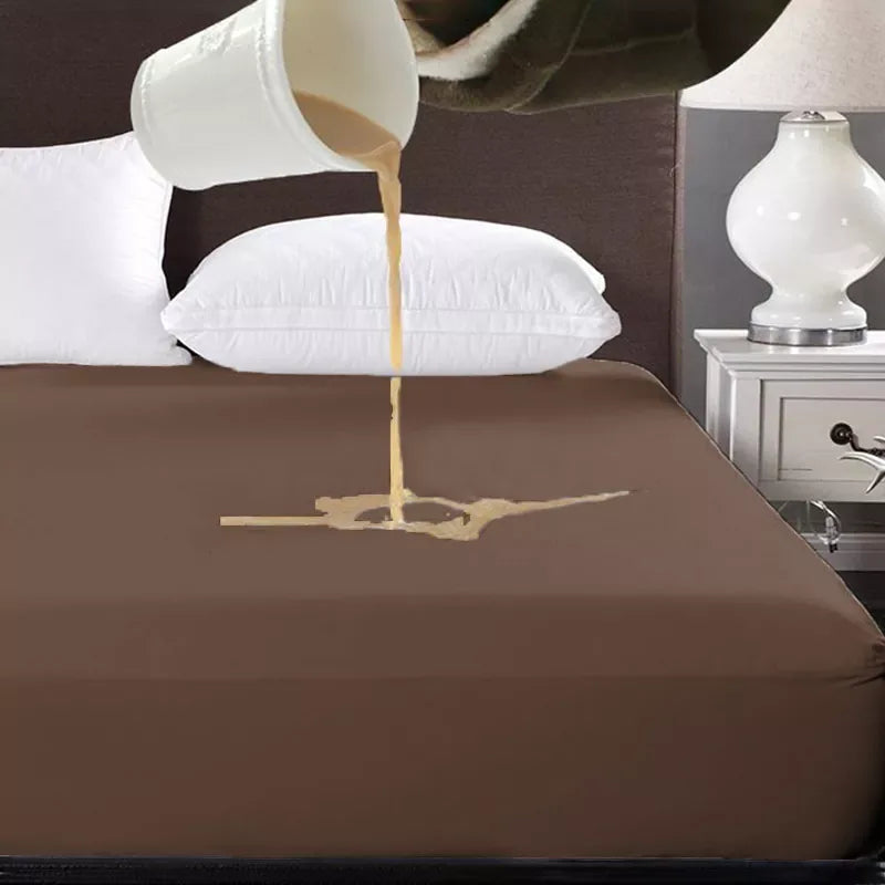 Waterproof Mattress Protector Covers - Brown - Ctexs