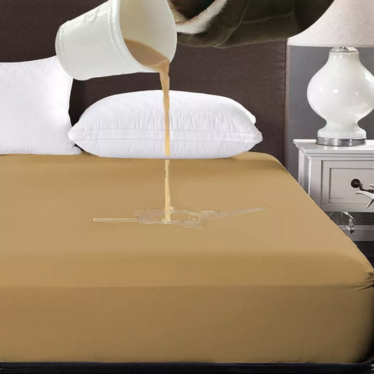 Waterproof Mattress Protector Covers - Camel