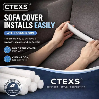 Premium Foam Sticks for Sofa Covers - Perfect Fit Guaranteed