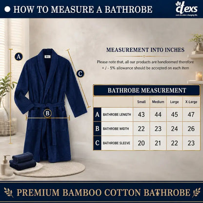 Ctexs Stripe Taupe Colour SPA Bathrobe (Unisex)