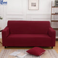 Jersey Sofa Cover - Mehroon