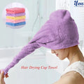 Hair Drying Turban Towel - TURBIE CAP - Purple