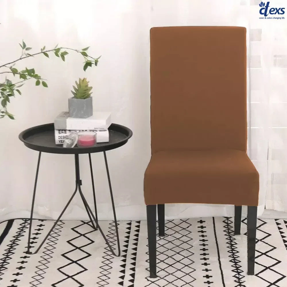 Dining Chair Covers - Camel