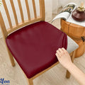 Dining Chair Seat Covers - Mehroon