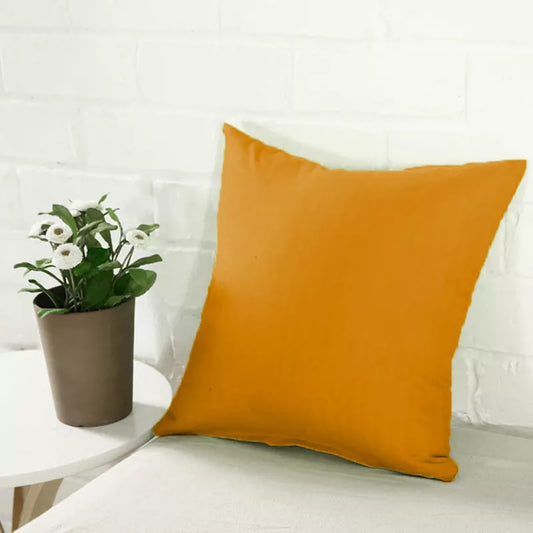 Premium jersey Cushion Covers - Mustarad