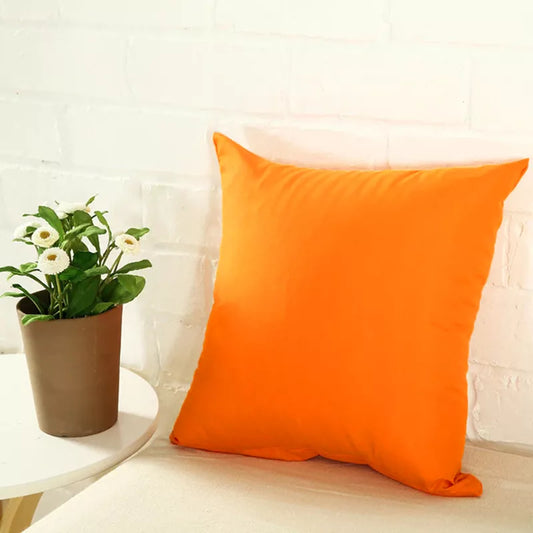 Premium jersey Cushion Covers - Orange