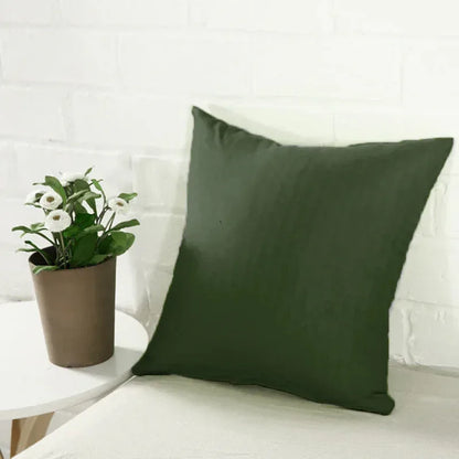 Premium jersey Cushion Covers - Dark Green - Ctexs