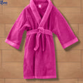 Fluffy Kids Bathrobe - Pink