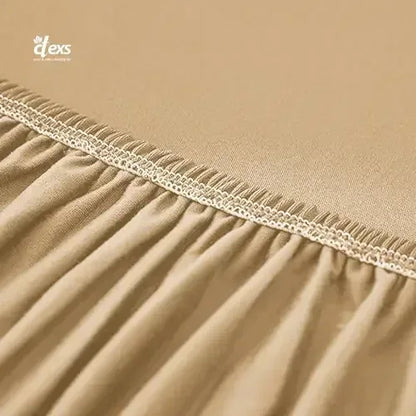 Lycra Jersey Fabric Sofa Cover - Beigh - Ctexs