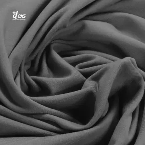 Lycra Jersey Fabric L-Shape Sofa Cover - Grey - Ctexs