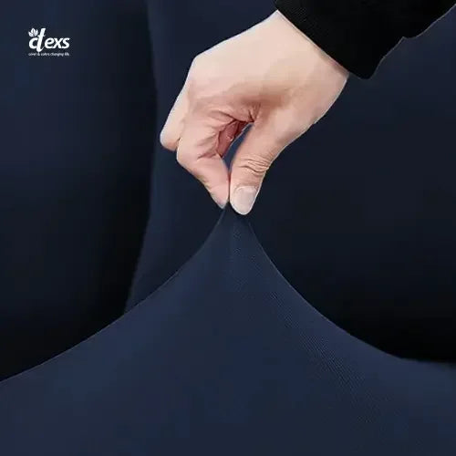 Lycra Jersey Fabric Sofa Cover - Navy Blue - Ctexs