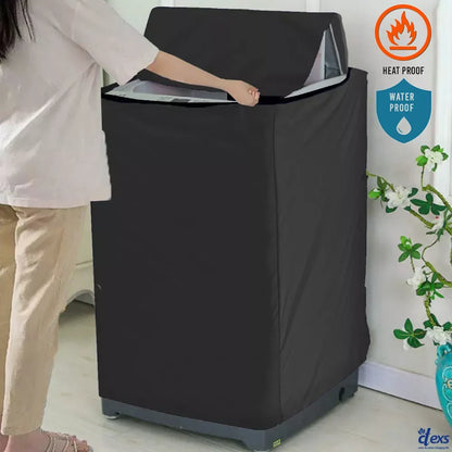 Waterproof Washing Machine Cover - Black - Ctexs