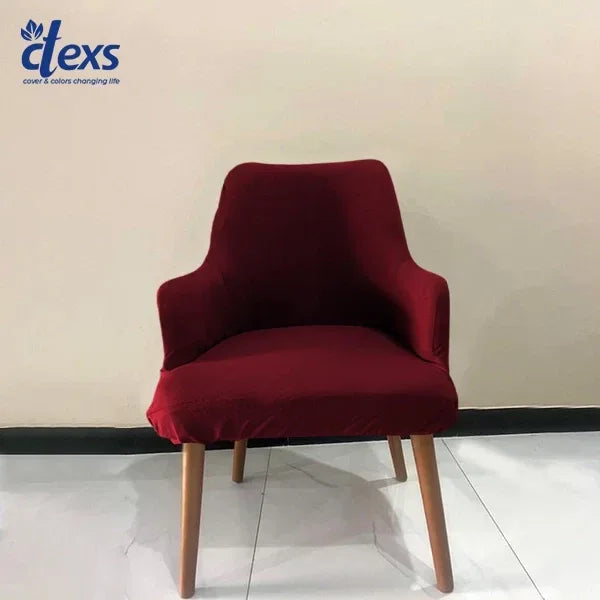 Turkish Arm Chair Covers - Mehroon - Ctexs