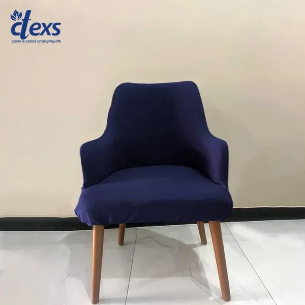 Turkish Arm Chair Covers - Navy Blue - Ctexs