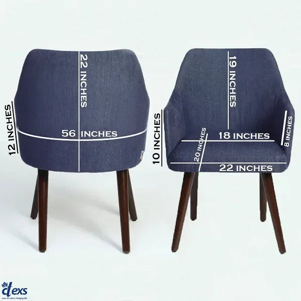 Turkish Arm Chair Covers - Dark Grey - Ctexs