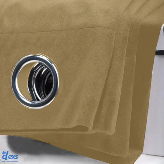 Premium Velvet Curtains | Beigh - Ctexs