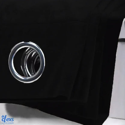 Premium Velvet Curtains | Black - Ctexs
