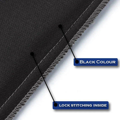 Premium Velvet Cushion Covers - Jet Black - Ctexs