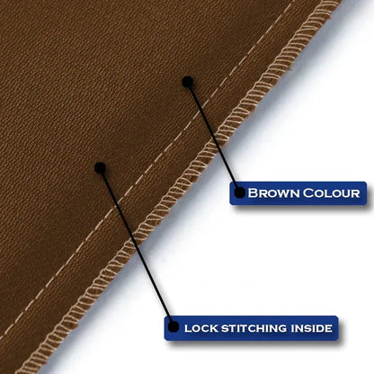 Premium Velvet Cushion Covers - Dark Brown - Ctexs