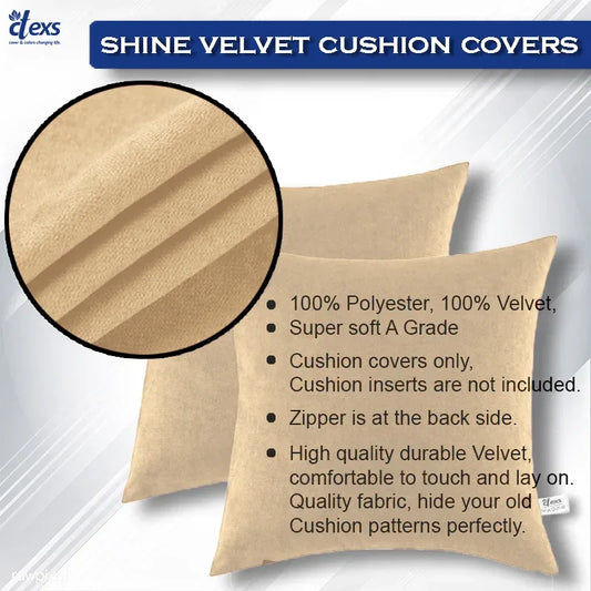 Premium Velvet Cushion Covers - Skin - Ctexs