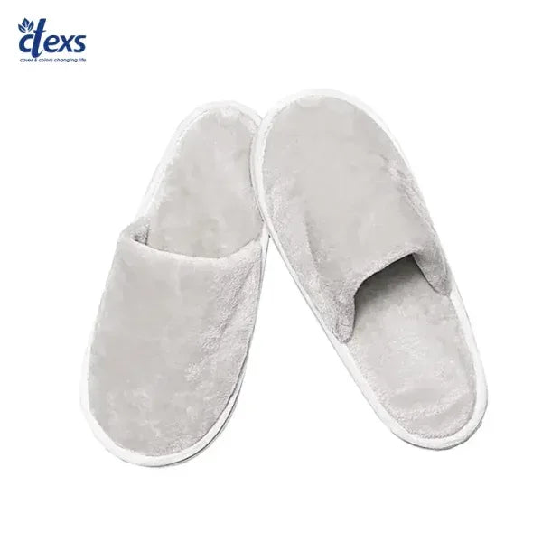 Bathrobe with Slippers Combo (White)